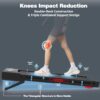 Walking Pad Treadmill 12% Auto Incline, Under Desk Treadmill | 450 lb capacity, 9-level auto incline to 12%, smart APP + Bluetooth speaker, compact treadmills for home, RGB Display.