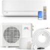Cooper & Hunter 24,000 BTU 230V Wall Mount Mini Split AC, 18.7 SEER2 | Smart Control Included, 16FT Installation Kit, Inverter, Pre-Charged, Heat Pump, 2 Ton, Cooling & Heating, Ductless