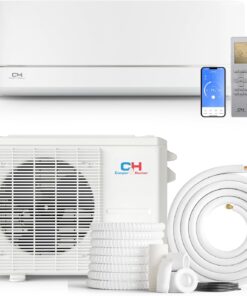 Cooper & Hunter 24,000 BTU 230V Wall Mount Mini Split AC, 18.7 SEER2 | Smart Control Included, 16FT Installation Kit, Inverter, Pre-Charged, Heat Pump, 2 Ton, Cooling & Heating, Ductless