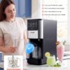 VEVOR Ice Cream Maker, 7-in-1 Frozen Treat Maker for Gelato, Sorbet, Milkshake, Frozen Yogurt & Lite Ice Cream, Homemade Ice-Cream Machine with One-Touch Mix-in + Respin for Smooth, Creamy Texture
