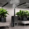 AC Infinity CLOUDFORGE T7, Plant Humidifier 15L with VPD Humidity Controls. | 10-Level Precision Vaporizer, Extendable Hose, Targeting Pipe, and No-Leak Seal for Grow Tents