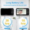 HelloBaby HB6550-2 5" Dual Camera Baby Monitor No WiFi, Pan Tilt Zoom HelloBaby HB6550-2 5" Dual Camera Baby Monitor No WiFi, Pan Tilt Zoom