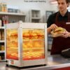 VEVOR 3-Tier Commercial Food Warmer Display, 800W Food Display Warmer with LED Light, Adjustable Shelf and Stainless Steel Frame, 86℉~185℉ Air Heating, 34L for Hamburger, Pizza, Bread, Fried Chicken VEVOR 3-Tier Commercial Food Warmer Display, 800W Food Display Warmer with LED Light, Adjustable Shelf and Stainless Steel Frame, 86℉~185℉ Air Heating, 34L for Hamburger, Pizza, Bread, Fried Chicken