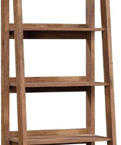 Sauder Trestle 5-Shelf Bookcase/ Book Shelf, Vintage Oak finish