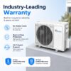 Senville LETO Mini Split Air Conditioner, Heat Pump, White, 12000 BTU | Ductless, Wall Mounted, Works with Alexa, Quiet Operation, 1 Ton, 208/230V Energy Efficient Inverter Senville LETO Mini Split Air Conditioner, Heat Pump, White, 12000 BTU | Ductless, Wall Mounted, Works with Alexa, Quiet Operation, 1 Ton, 208/230V Energy Efficient Inverter