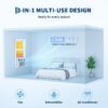 GarveeHome 8000 BTU Window Air Conditioner with Remote Control | Window AC Units Cools up to 350 Sq. Ft, 3 Cooling & Fan Speeds, Quiet Operation, LED Digital Display, Ideal for Bedroom
