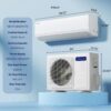 DELLA Econo Series 23000 BTU Mini Split Air Conditioner 17 SEER2, 230V Cools up to 1500 Sq. Ft, Works with Alexa and Wifi, Heater Ductless Inverter System with Heat Pump,16.4ft Installation Kit DELLA Econo Series 23000 BTU Mini Split Air Conditioner 17 SEER2, 230V Cools up to 1500 Sq. Ft, Works with Alexa and Wifi, Heater Ductless Inverter System with Heat Pump,16.4ft Installation Kit