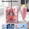 VEVOR Ice Cream Maker, 7-in-1 Frozen Treat Maker for Gelato, Sorbet, Milkshake, Frozen Yogurt & Lite Ice Cream, Homemade Ice-Cream Machine with One-Touch Mix-in + Respin for Smooth, Creamy Texture