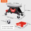 VEVOR Mechanic Stool 300 LBS Capacity Garage Stool Gift for Men, Heavy Duty Rolling Mechanics Seat, with Three Slide Out Tool Trays and Drawer, Tools for Automotive Auto Repair | Auto Repair Heavy Duty Plastic Rolling Mechanics Seat with Cushion, Three Slide Out Tool Trays and Drawer, for Automotive VEVOR Mechanic Stool 300 LBS Capacity Garage Stool Gift for Men, Heavy Duty Rolling Mechanics Seat, with Three Slide Out Tool Trays and Drawer, Tools for Automotive Auto Repair | Auto Repair Heavy Duty Plastic Rolling Mechanics Seat with Cushion, Three Slide Out Tool Trays and Drawer, for Automotive