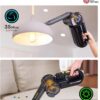 Fanttik Fold V10 APEX Pivot Cordless Car Vacuum, 17000Pa Handheld Vacuum Suction Power, Smart LED Display, Portable for Car Home Pet (Deluxe with Flexible Hose&Pet Brush)