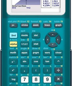 TI-84 Plus CE Graphing Calculator Texas Instruments, Teal (Metallic)