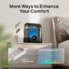 DREO 6L Humidifiers for Bedroom, 60H Runtime, 28 dB Quiet, HM524, Black