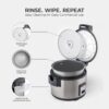 CUCKOO Commercial Rice Cooker and Warmer, 60-Cup Cooked, CR-3032 | 30-Cup Uncooked Capacity, Nonstick Inner Pot, 3 Cooking Modes, One-Touch Operation, Steam Cooking, Made in Korea