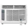 6000 BTU Window Air Conditioner w/Remote Control, Cools up to 250 Sq. Ft | 3 Cooling & Fan Speeds Window AC Units, Quiet Operation, LED Digital Display, Easy Installation, Ideal for Bedroom Office