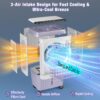 Portable Air Conditioner, 3000 CFM Swamp Cooler & Evaporative Air Cooler | 6.87 Gal Water Tank, 3 Speeds & 4 Modes, 120° Oscillation with 15H Timer for Home, Bedroom, Kitchen & Indoor Cooling