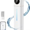 DREO 11L Smart Humidifier Large Room 700 ft², Humidifiers for Bedroom, 100H | 26dB Quiet, Auto Mode, APP & Remote Control, Clean Tank Technology, RGB Light, Aroma Box, Cool Mist Humidifier HM735S, White