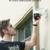 aosu Solar Camera Outdoor Wireless for Home Surveillance,Fixed Solar Panel | Easy to Set up,360° Full Coverage,Auto Person Tracking,2K Clarity&Full-Color Night Vision,Two-Way Talk,2.4GHz WiFi only