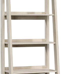 Sauder Trestle 5 Bookcase/Book Shelf, L: 23.54" x W: 16.61" x H: 71.14", Chalked Chestnut finish
