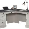 Sauder Palladia L Shaped Desk with Drawers, Office Desk with File Cabinet Storage, Cable Management, Keyboard Tray, in Glacier Oak Finish Sauder Palladia L Shaped Desk with Drawers, Office Desk with File Cabinet Storage, Cable Management, Keyboard Tray, in Glacier Oak Finish