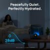 DREO 6L Humidifiers for Bedroom, 60H Runtime, 28 dB Quiet, HM524, Black