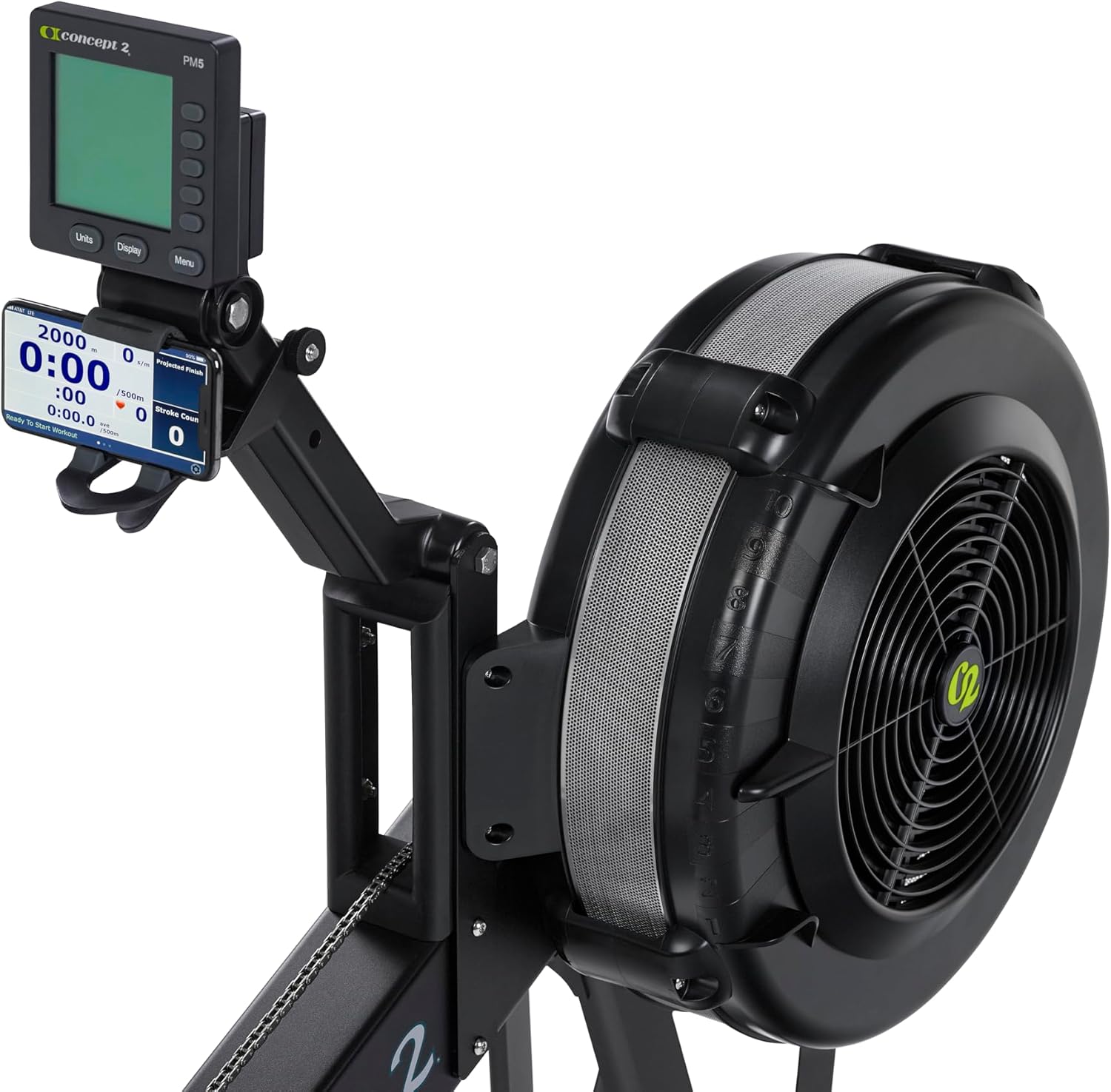Concept2 RowErg Indoor Rowing Machine - PM5 Monitor, Device Holder, Adjustable Air Resistance, Easy Storage Concept2 RowErg Indoor Rowing Machine - PM5 Monitor, Device Holder, Adjustable Air Resistance, Easy Storage - Image 5