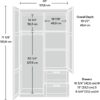 Sauder Storage Cabinet, Highland Oak Finish Sauder Storage Cabinet, Highland Oak Finish