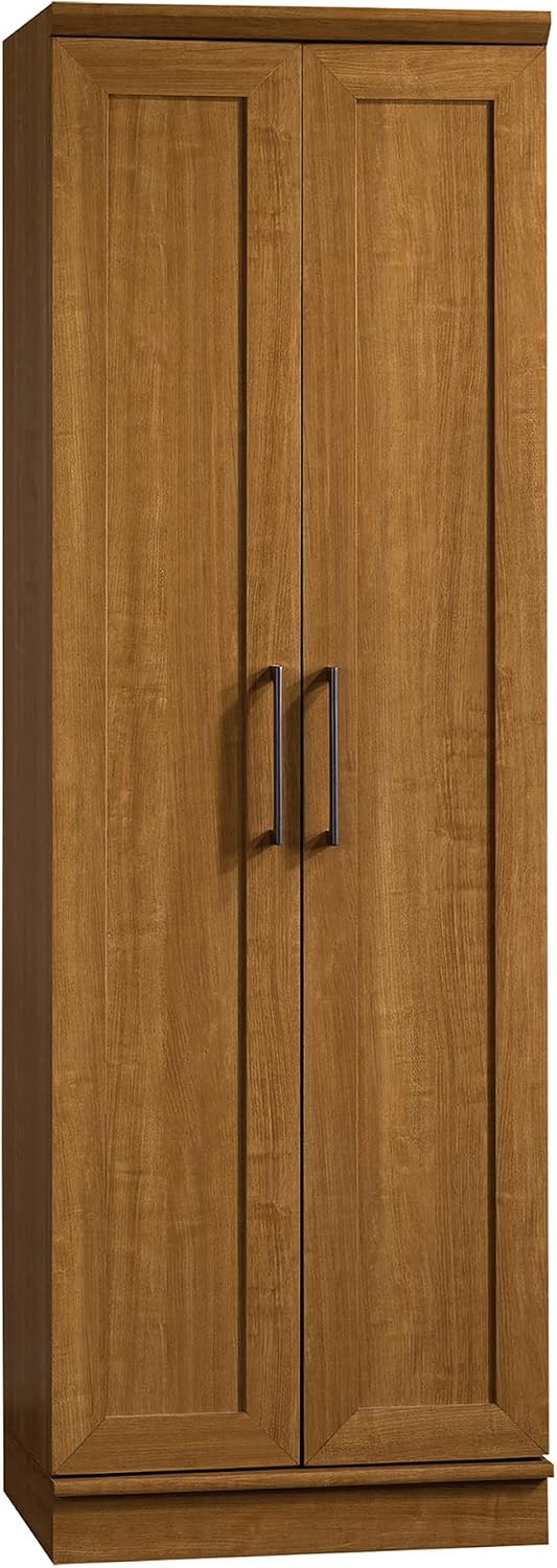 Sauder HomePlus Storage Cabinet/ Pantry cabinets, Sienna Oak finish Sauder HomePlus Storage Cabinet/ Pantry cabinets, Sienna Oak finish