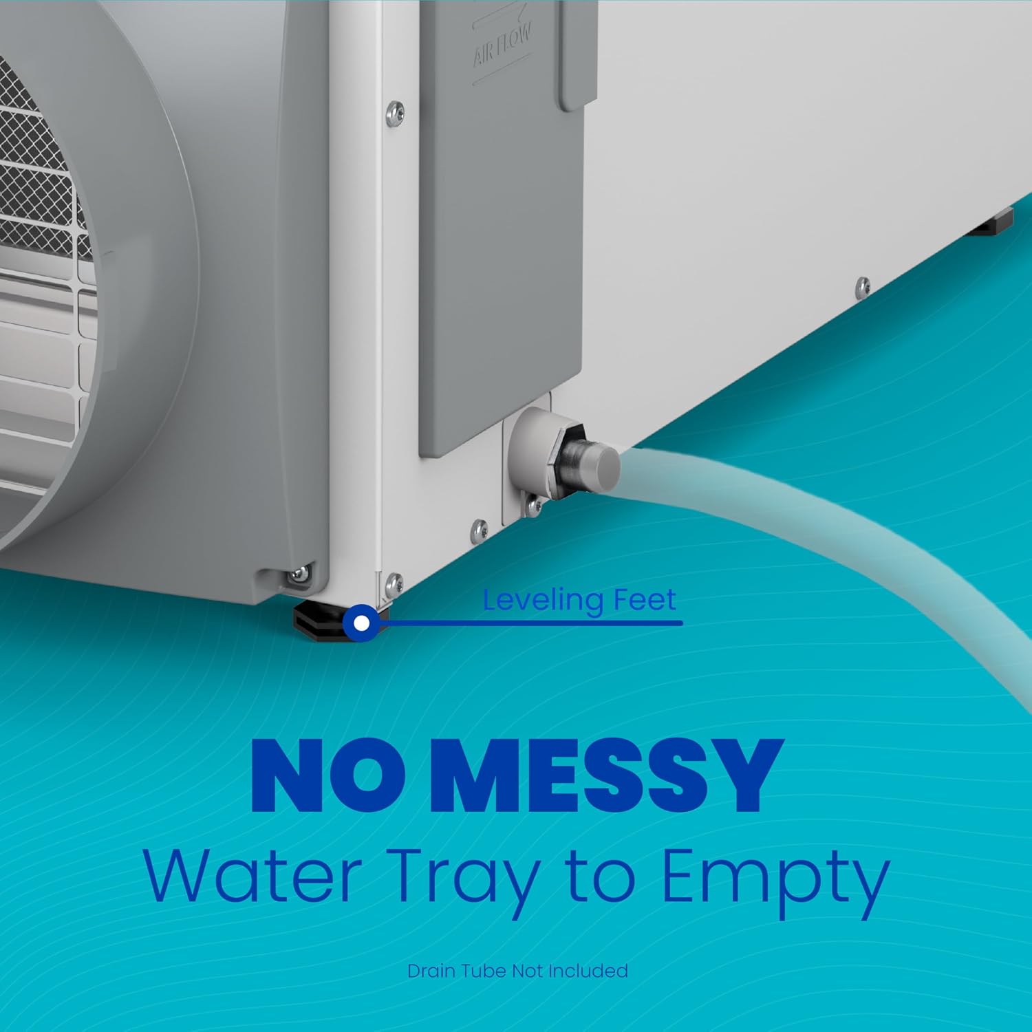 AprilAire E080 Pro 80-Pint Whole-House Dehumidifier, Energy Star Certified, Commercial-Grade for Basement, Crawlspace or Whole House up to 4,400 sq. ft. AprilAire E080 Pro 80-Pint Whole-House Dehumidifier, Energy Star Certified, Commercial-Grade for Basement, Crawlspace or Whole House up to 4,400 sq. ft. - Image 5