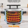 VEVOR Commercial Rice Cooker, 40-Cup Rice Cooker, 8.45 Qt / 8 Liter Large Rice Cooker and Warmer with Nonstick Inner Pot, Fast Cooking and 24-Hour Keep Warm, with Rice Cup and Paddle, for Restaurant VEVOR Commercial Rice Cooker, 40-Cup Rice Cooker, 8.45 Qt / 8 Liter Large Rice Cooker and Warmer with Nonstick Inner Pot, Fast Cooking and 24-Hour Keep Warm, with Rice Cup and Paddle, for Restaurant
