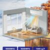 Mini Split Ac/Heating System, 18000 BTU 230V 19 SEER2 Split AC Unit
