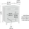 Sauder Cannery Bridge Night Stand with Spacious Drawer, Nightstand for Bedroom, Sindoori Mango Finish Sauder Cannery Bridge Night Stand with Spacious Drawer, Nightstand for Bedroom, Sindoori Mango Finish