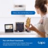 Tapo 4K Indoor Pan/Tilt Wired Security Camera, Baby Monitor, C260 | Person/Pet Detection, Facial Recognition, 360° AI Motion Tracking