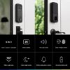 myQ Secure View™ 3-in-1 Smart Lock with 2K HDR Video Doorbell Camera, Face Access, Fingerprint Access, PIN & App Control — Intelligent Entry with Built-in Camera, Color Night Vision & Two-Way Audio
