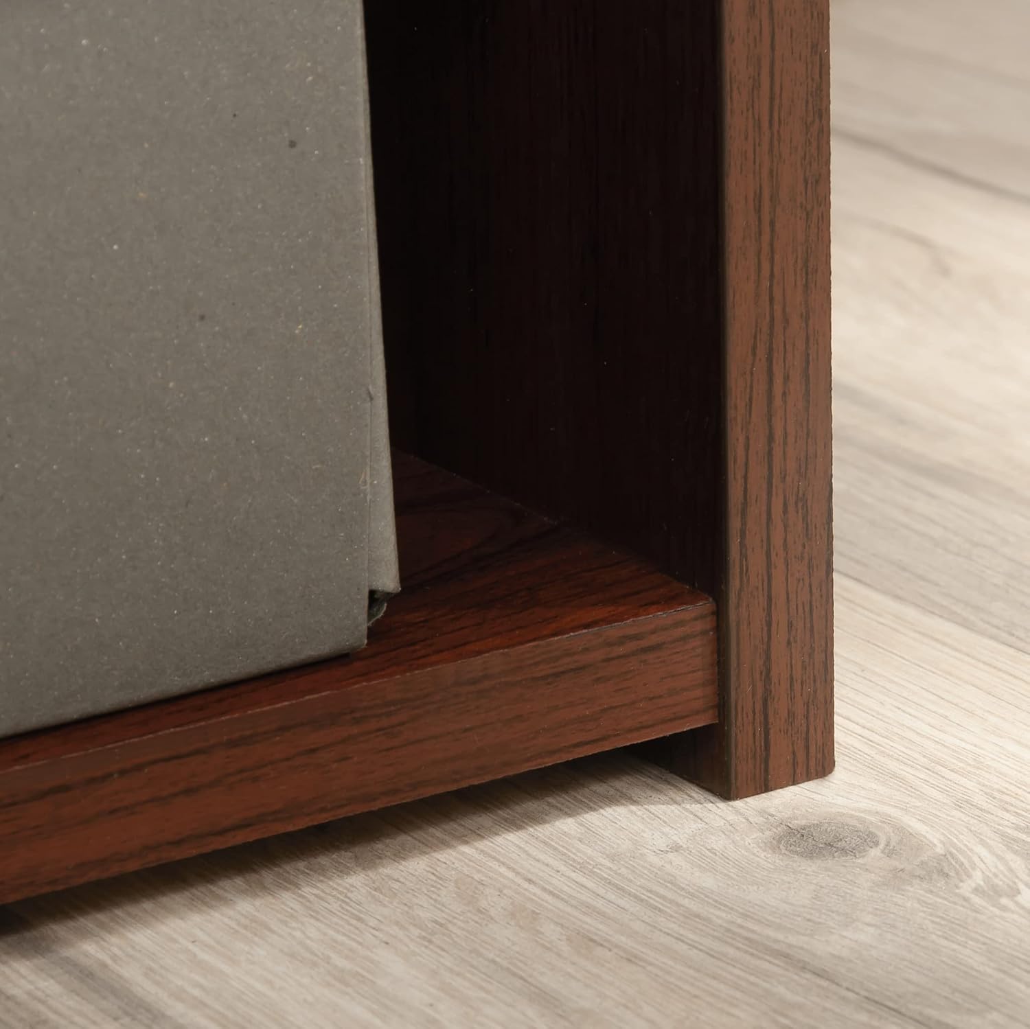 Sauder Beginnings 3-Shelf Bookcase, Bookshelf with Adjustable Storage Shelves, in Brook Cherry finish Sauder Beginnings 3-Shelf Bookcase, Bookshelf with Adjustable Storage Shelves, in Brook Cherry finish - Image 7