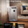 DREO Portable Air Conditioner 515S, 12000 BTU ASHRAE (8000 BTU DOE) Smart AC Unit for Bedroom with Drainage-free Cooling, Fan&Dehumidifier 3 in 1, APP/Voice/Remote, Quiet Standing AC for Room Indoors