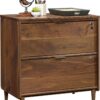 Sauder Clifford Place Lateral File, Grand Walnut finish