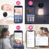 VTech Smart WiFi Baby Monitor, 2 Cameras for Twins & Two Rooms – 2K Split Screen, 5.5" Screen, 24X Zoom, Wide Angle, Free App, Night Light | Smart HD Plus Twin