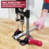 Milescraft 1318 DrillMate Portable Drillling Guide – Precision Drilling Jig Attachment for Drilling Angled or Straight Holes, Adjustable Drill Guide Attachment, Portable Drill Press with 3/8” Chuck