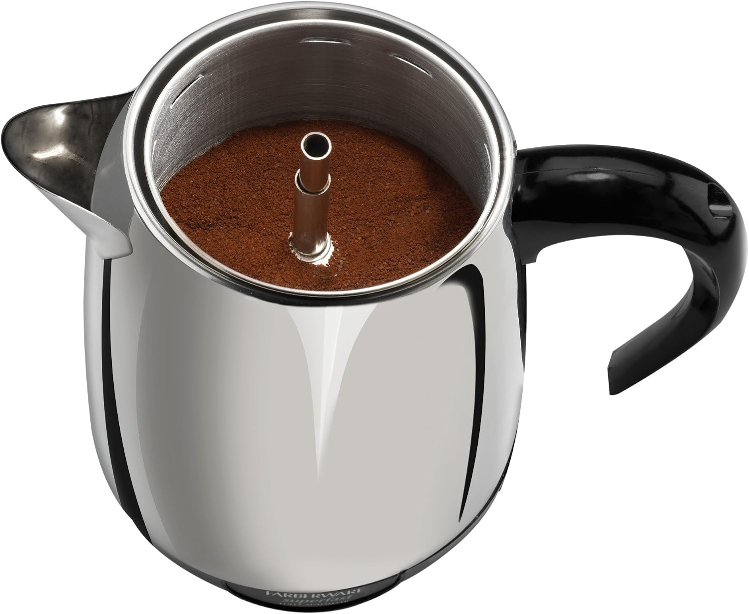 Farberware Electric Coffee Percolator, Stainless Steel Basket, Automatic Keep Warm, No-Drip Spout, 8 Cup Farberware Electric Coffee Percolator, Stainless Steel Basket, Automatic Keep Warm, No-Drip Spout, 8 Cup - Image 9