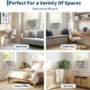 6000 BTU Window Air Conditioner w/Remote Control, Cools up to 250 Sq. Ft | 3 Cooling & Fan Speeds Window AC Units, Quiet Operation, LED Digital Display, Easy Installation, Ideal for Bedroom Office
