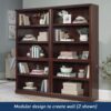 Sauder Miscellaneous Storage 5-Shelf Bookcase/ Book shelf, Select Cherry finish