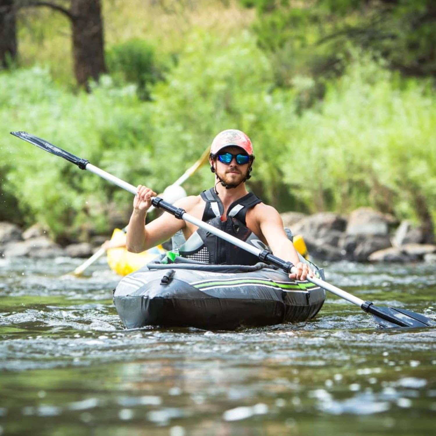 Sevylor QuickPak Inflatable Kayak, Gray Sevylor QuickPak Inflatable Kayak, Gray - Image 5