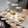 FEPPO Food Warming Mat, 35”x16” Electric Warming Trays for Buffets Party | Fast Full-Surface Heating Mat for Food with 19 Level Adjustable Temperature and 6 Hours Timer, Roll Up Food Warmer FEPPO Food Warming Mat, 35”x16” Electric Warming Trays for Buffets Party | Fast Full-Surface Heating Mat for Food with 19 Level Adjustable Temperature and 6 Hours Timer, Roll Up Food Warmer