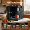 CAMMOO NSF Certified 82Qt Non-Electric Hot Box Food Warmer with Wheel Black CAMMOO NSF Certified 82Qt Non-Electric Hot Box Food Warmer with Wheel Black