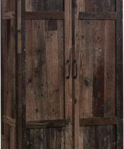 Sauder Select Storage Cabinet, Pantry Cabinet Kitchen Storage with Adjustable Shelves, Utility Room Storage Cabinet, in Reclaimed Pine