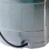 FCMP Outdoor 45 Gallon Heavy Duty Rain Water Catcher Barrel Container with Hose and Debris Screen for Outdoor Plants, Garden, and Landscapes (RC45-GRY) Grey