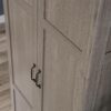 Sauder Select 71" Storage Cabinet, Pantry Cabinet Kitchen Storage with Adjustable Shelves, Bathroom Storage Cabinet, in Silver Sycamore
