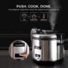 CUCKOO Commercial Rice Cooker and Warmer, 60-Cup Cooked, CR-3032 | 30-Cup Uncooked Capacity, Nonstick Inner Pot, 3 Cooking Modes, One-Touch Operation, Steam Cooking, Made in Korea