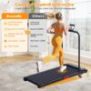KASSADIN Electric Walking Pad Treadmill with Handle Bar Incline for Home, Portable Walking Pad Treadmill with Handles for Home Small, 3.0HP Mini Under Desk Treadmill for Exercising, 0.6-7.6MPH, 350LB KASSADIN Electric Walking Pad Treadmill with Handle Bar Incline for Home, Portable Walking Pad Treadmill with Handles for Home Small, 3.0HP Mini Under Desk Treadmill for Exercising, 0.6-7.6MPH, 350LB