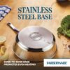 Farberware Millennium Stainless Steel Pots and Pans Set, 10-Piece, Silver | Stainless steel pot set, induction cookware set, dishwasher safe, everyday pots and pans set